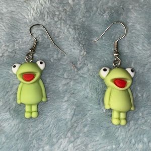 Kermit earrings